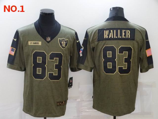 Men's Las Vegas Raiders #83 Darren Waller Jerseys-6